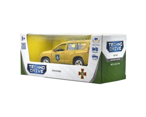 Машина TechnoDrive серії Шеврони Героїв - Toyota Prado - Хартія (KM6188)