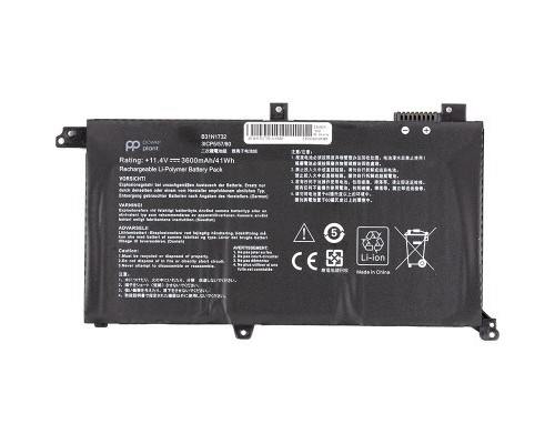 Акумулятор до ноутбука ASUS VivoBook S14 S43 (B31N1732) 11.4V 3600mAh PowerPlant (NB431779) 