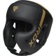 Боксерський шолом RDX F6 KARA Matte Golden M (HGR-F6MGL-M)
