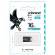 USB флеш накопичувач Wibrand 16GB Hawk Black USB 2.0 (WI2.0/HA16M1B) 