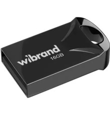 USB флеш накопичувач Wibrand 16GB Hawk Black USB 2.0 (WI2.0/HA16M1B)