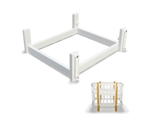 Маятниковий механізм Ingvart до ліжка Nika повздовжній (в трансформацію люлька, 60х94 або 70х94) (m319003)