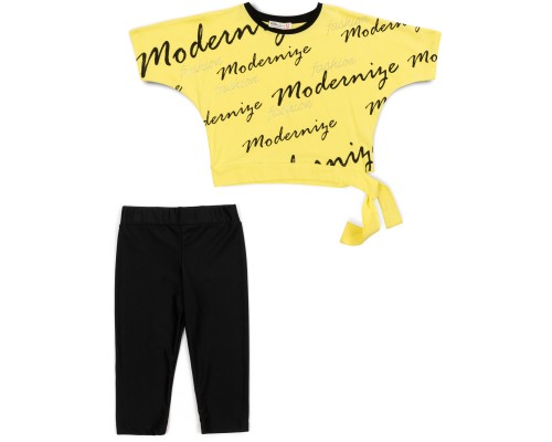 Набір дитячого одягу Smile футболка та капрі (5083-152G-yellow)