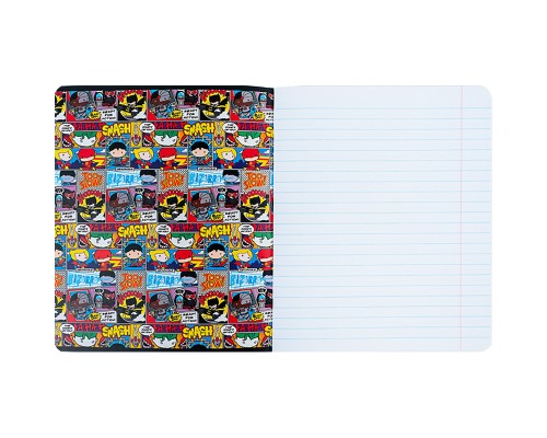 Зошит Kite DC Comics 12 аркушів, лінія (DC24-234)