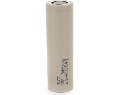 Акумулятор 21700 3000mAh, 7.2(14.4)A, 4.2/3.69/2.5V, Gray Samsung (INR21700(30T) / 28227) 