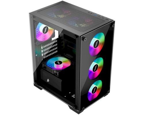 Корпус 1stPlayer X2-M-4F2(AP)