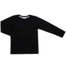 Кофта дитяча Breeze однотонна (19362-128B-black)