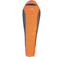 Спальний мішок Terra Incognita Siesta Regular 400 Left Orange/Grey (4823081505402)