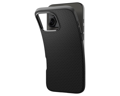 Чохол до мобільного телефона Spigen iPhone 16 Pro Max Liquid Air Matte Black (ACS07988)