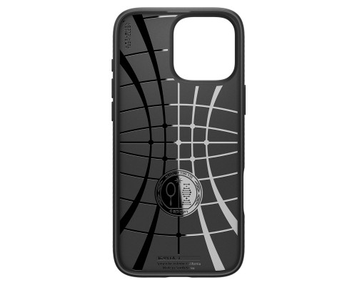 Чохол до мобільного телефона Spigen iPhone 16 Pro Max Liquid Air Matte Black (ACS07988)