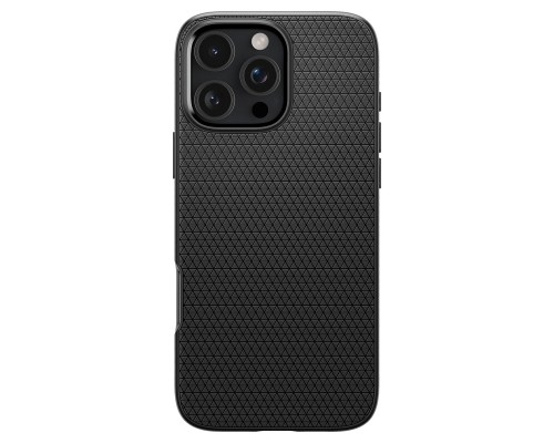 Чохол до мобільного телефона Spigen iPhone 16 Pro Max Liquid Air Matte Black (ACS07988)