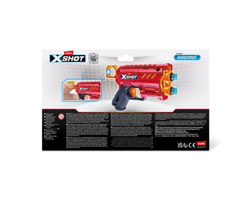 Іграшкова зброя Zuru Набір бластерів X-Shot Excel Double micro 2.0 (36727R)