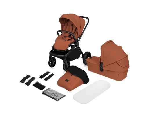 Коляска Lionelo 2 в 1 Mika Plus Brown Rust (LO-MIKA PLUS 2IN1 BROWN RUST)