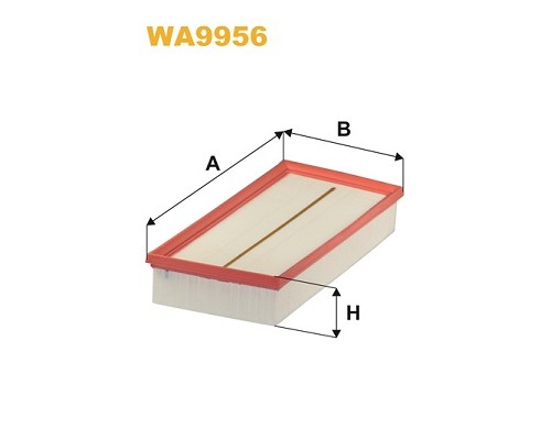 Повітряний фільтр для автомобіля Wixfiltron WA9956