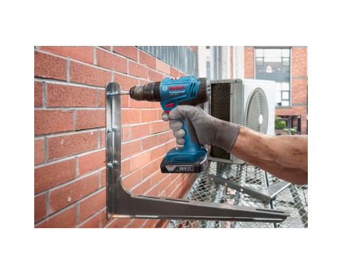 Шуруповерт Bosch GSB 183-LI 18V, 2х2Ah, 21-56Нм, 374-1815 об/хв, кейс, 1.2кг (0.601.9K9.100)