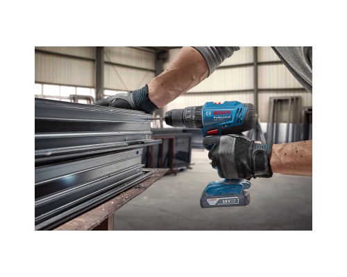 Шуруповерт Bosch GSB 183-LI 18V, 2х2Ah, 21-56Нм, 374-1815 об/хв, кейс, 1.2кг (0.601.9K9.100)