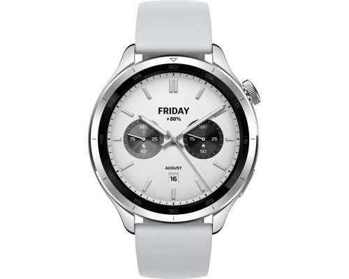 Смарт-годинник Xiaomi Watch S4 Silver BHR9197GL (1126557)