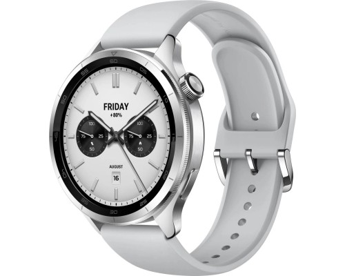 Смарт-годинник Xiaomi Watch S4 Silver BHR9197GL (1126557)