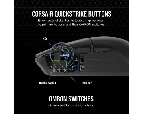 Мишка Corsair Katar Elite Wireless Black (CH-931C111-EU)