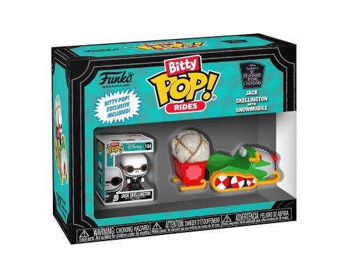 Фігурка Funko Pop набір Bitty Pop! Ride - Джек Скеллінгтон і снігохід (83624)