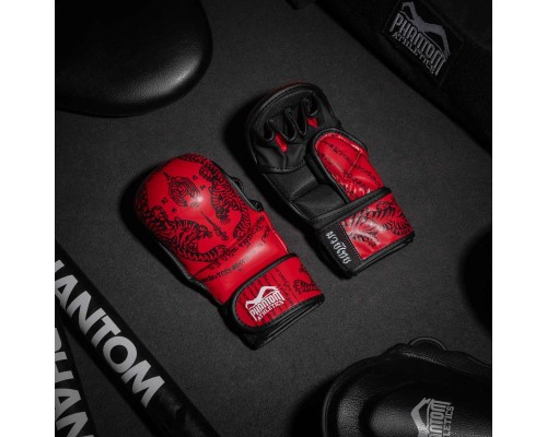 Рукавички для MMA Phantom Muay Thai Red S/M (PHMMAG2705-SM)