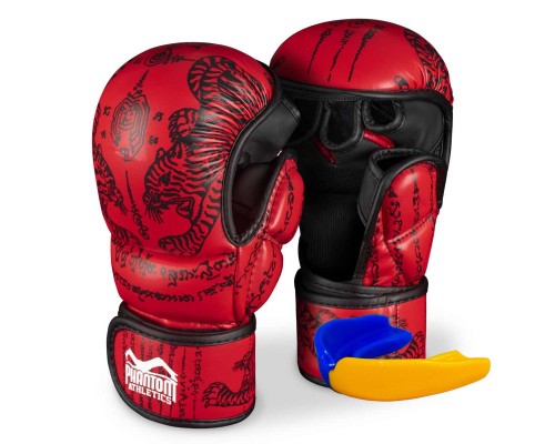 Рукавички для MMA Phantom Muay Thai Red S/M (PHMMAG2705-SM)