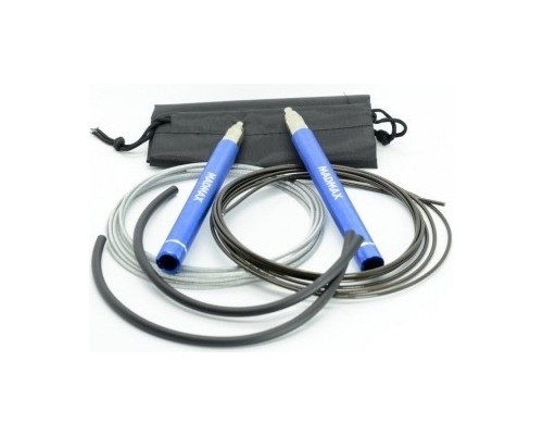 Скакалка MadMax MFA-286 Speed jump rope швидкісна Блакитна (MFA-286-BLU-U)