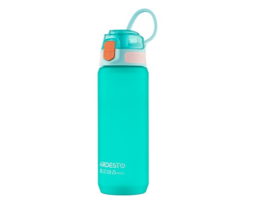 Пляшка для води Ardesto Matte 800мл блакитний (AR2281MB)