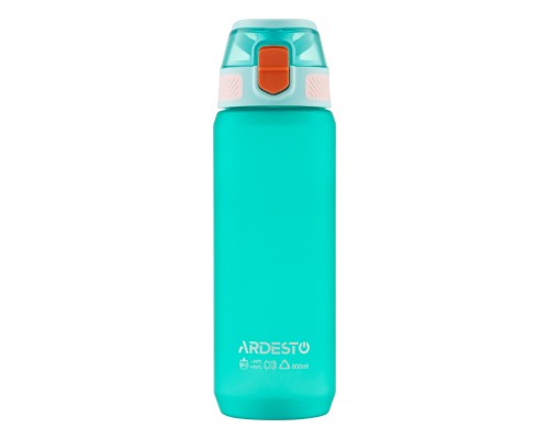 Пляшка для води Ardesto Matte 800мл блакитний (AR2281MB)