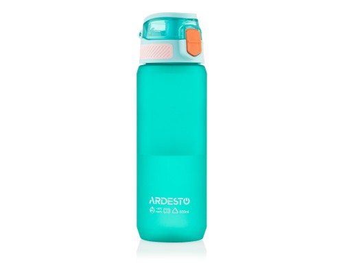 Пляшка для води Ardesto Matte 800мл блакитний (AR2281MB)