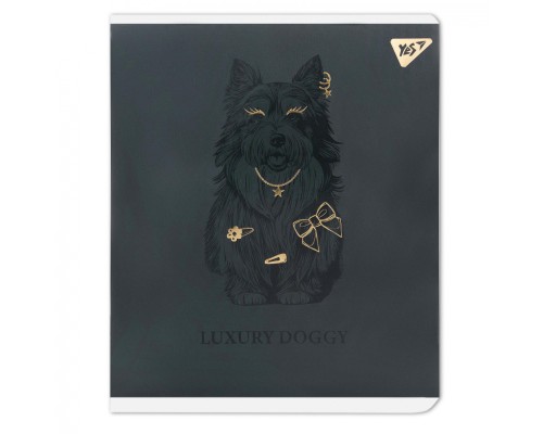 Зошит Yes Luxure doggy А5 24 аркушів клітинка (767539)