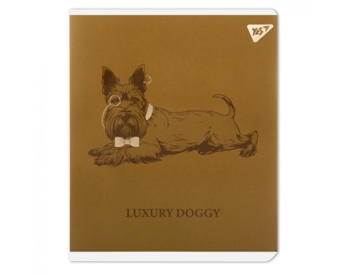 Зошит Yes Luxure doggy А5 24 аркушів клітинка (767539)