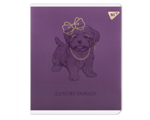 Зошит Yes Luxure doggy А5 24 аркушів клітинка (767539)