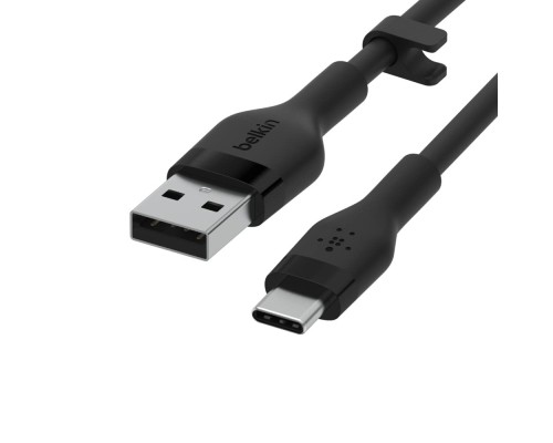 Дата кабель USB 2.0 AM to Type-C 3.0m 15W Black Belkin (CAB008BT3MBK)