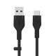 Дата кабель USB 2.0 AM to Type-C 3.0m 15W Black Belkin (CAB008BT3MBK)