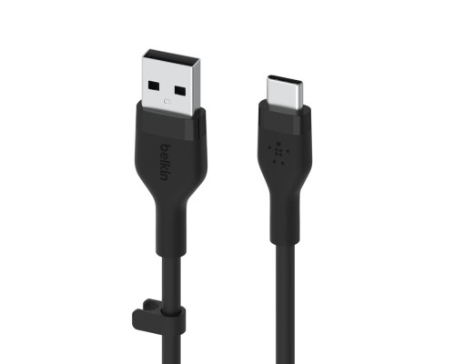 Дата кабель USB 2.0 AM to Type-C 3.0m 15W Black Belkin (CAB008BT3MBK)