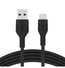 Дата кабель USB 2.0 AM to Type-C 3.0m 15W Black Belkin (CAB008BT3MBK)