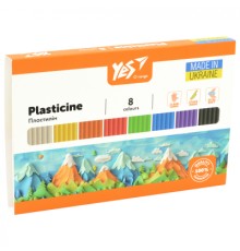 Пластилін Yes Orange Line 8 кольорів 160 г (540687)