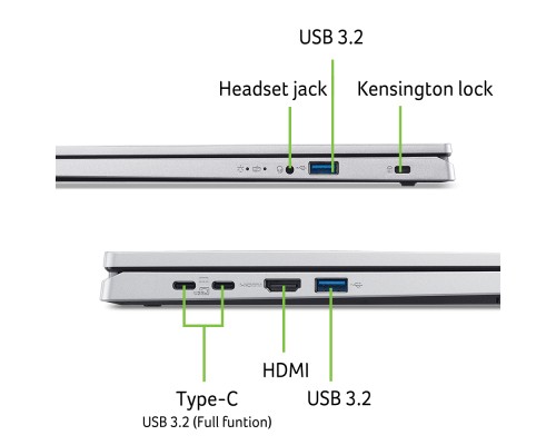 Ноутбук Acer Aspire Go 15 AG15-71P-709R (NX.J6SEU.00F)