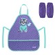 Фартух для творчості Kite Education 161 SP-1 Studio Pets з нарукавниками (SP25-161-1)