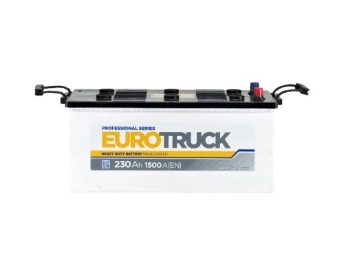 Акумулятор автомобільний EUROTRUCK 6СТ-230АЗ (3) (C) 1500А 12V (E)