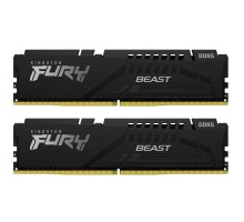 Модуль пам'яті для комп'ютера DDR5 64GB (2x32GB) 5600 MHz Beast EXPO Black Kingston Fury (ex.HyperX) (KF556C40BB2K2-64)