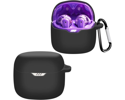 Чохол для навушників BeCover Silicon для JBL Tune Flex 2 TWS Black (713221)