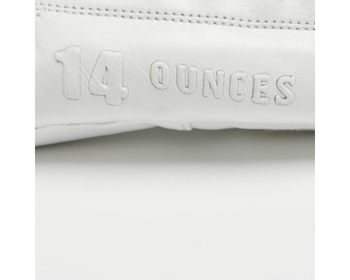 Боксерські рукавички Leone GN111 The Greatest White 12 унцій (GN111_White_12oz)