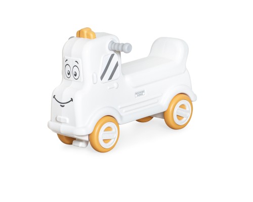 Чудомобіль Mealux Mack - качалка (KD-D121 White)