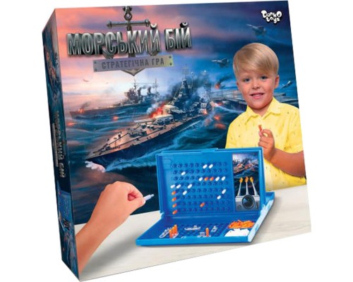 Настільна гра Danko Toys Морський бій (Danko Toys) (укр.) (G-MB-01U)