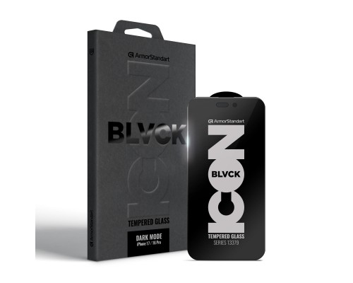 Скло захисне Armorstandart Dark Mode Apple iPhone 17 / 16 Pro (ARM85819)