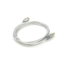 Кабель для принтера USB 2.0 AM/BM 1.8m transparent Voltronic (YT-AM/BM-1.8T)