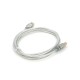Кабель для принтера USB 2.0 AM/BM 1.8m transparent Voltronic (YT-AM/BM-1.8T)