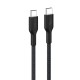 Дата кабель USB-C to USB-C 1.0m 240W black Belkin (CAB025HQ1MBK)